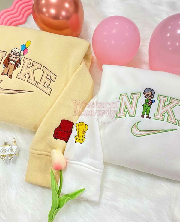 Carl And Ellie Up Movie Couple Sweatshirt