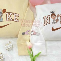 Remy And Alfredo Linguini Ratatouille Embroidered Sweatshirt