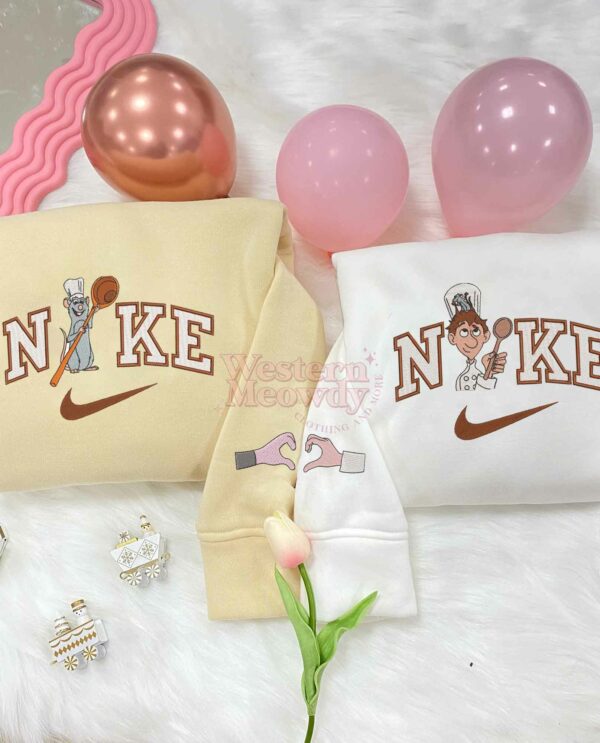 Remy And Alfredo Linguini Ratatouille Embroidered Sweatshirt