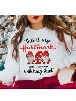 Hallmark Movie Santa Christmas Sweatshirt