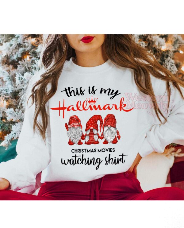 Hallmark Movie Santa Christmas Sweatshirt