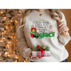Grinch DNA Christmas Sweatshirt