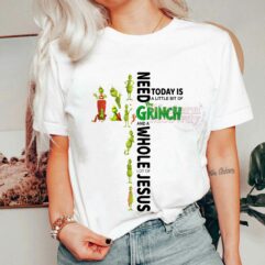 Grinch Jesus Christmas Sweatshirt