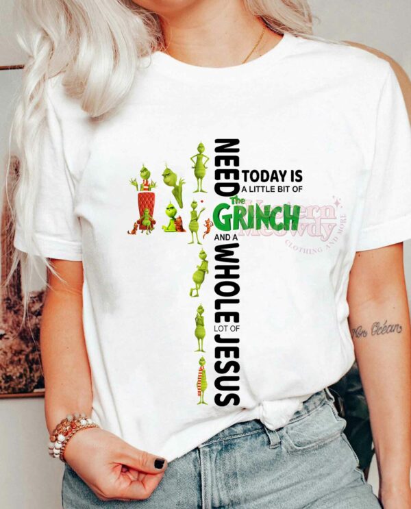 Grinch Jesus Christmas Sweatshirt