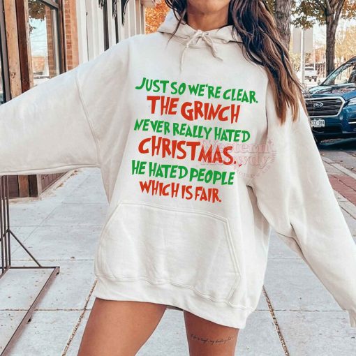 Grinch Hated People Sweatshirt