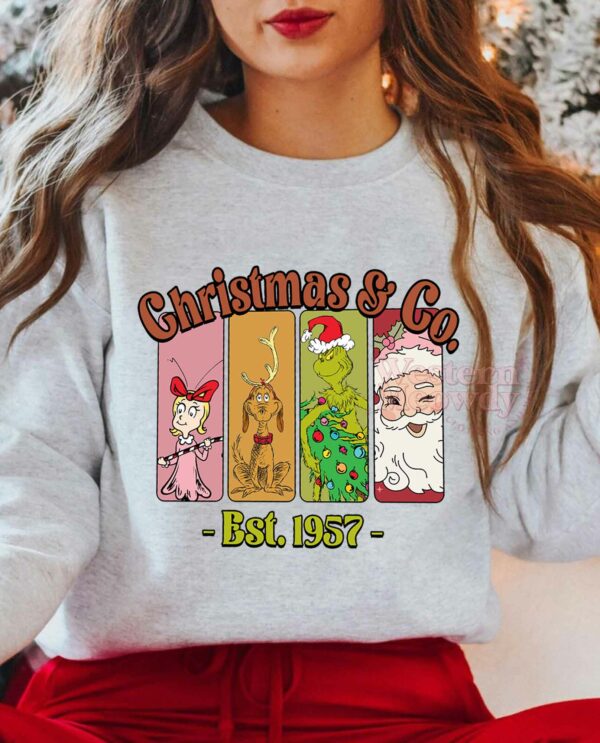 Grinch Christmas And Co Sweatshirt
