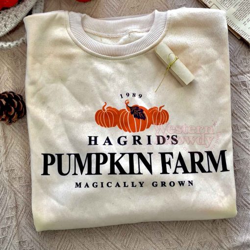 Vintage Hagrid’s Pumpkin Farm Magically Grown Sweatshirt