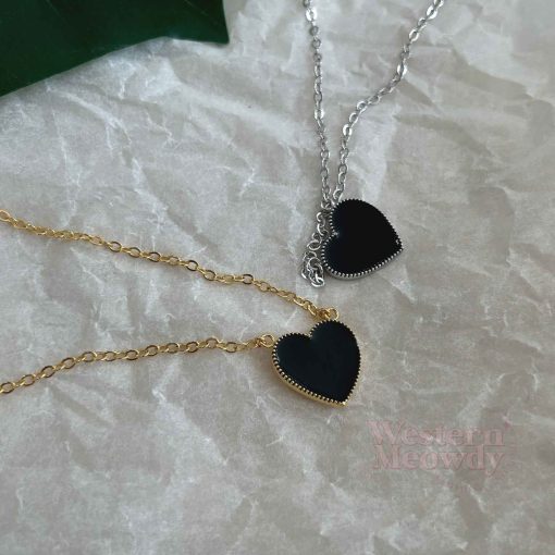 Va.nCleef Sweet Alhambra Heart Necklace