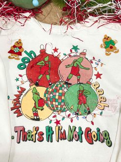 Vintage Grinch Christmas Oohh Aahh Sweatshirt