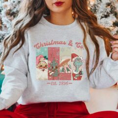 Grinch Santa Christmas And Co Est 1896 Sweatshirt