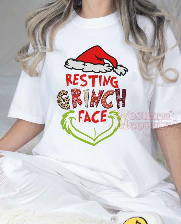 Resting Grinch Face Sweatshirt