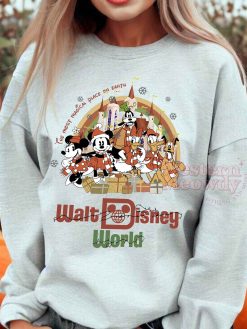 Walt Disney World Mickey Merry Christmas Sweatshirt