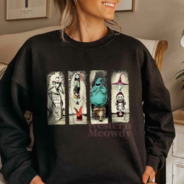 Sally Jack And Friends The Nightmare Before Christmas Shirt