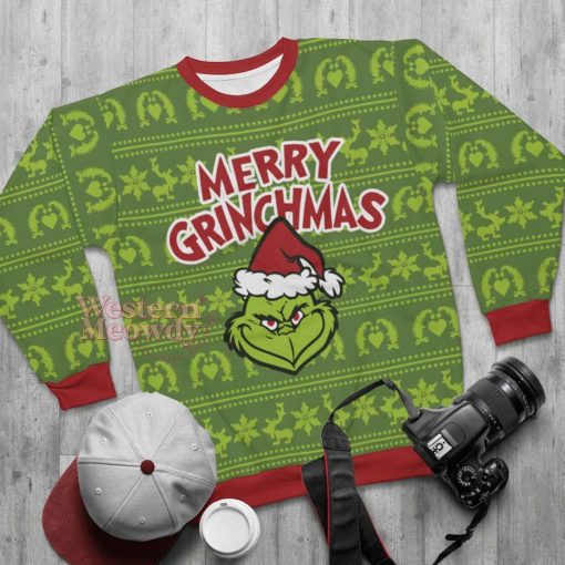 Merry Grinchmas Christmas Ugly Sweatshirt