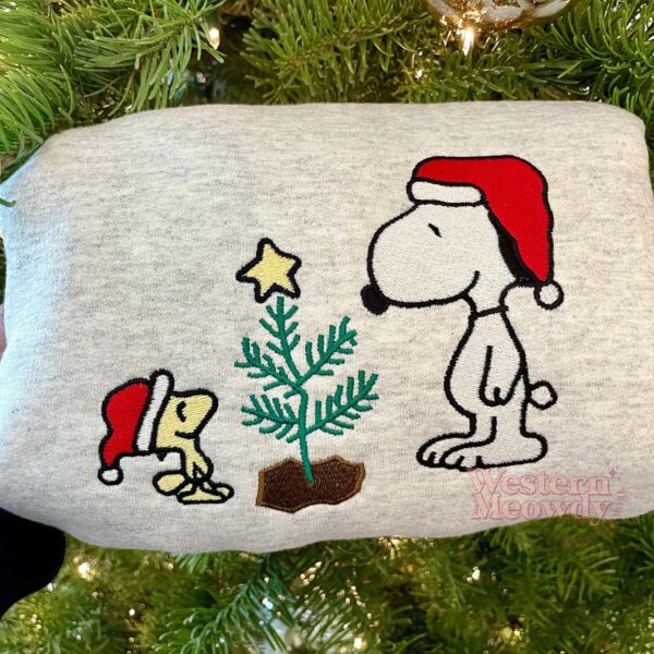 Snoopy and Woodstock Peanuts Charlie Brown Christmas Sweater