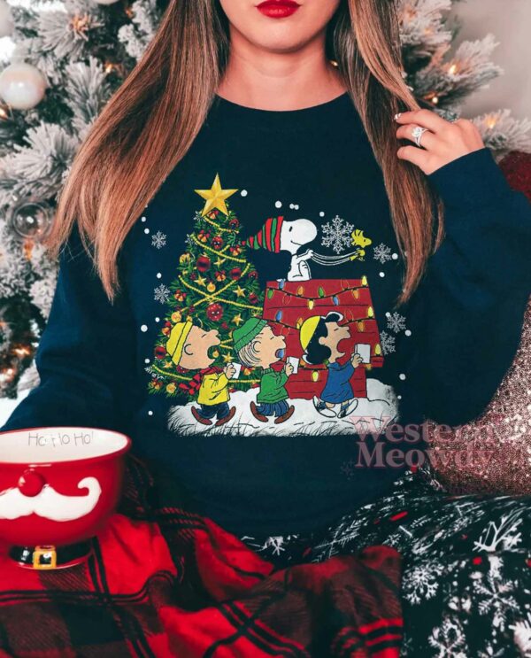Peanuts Snoopy And Friends Christmas Shirt