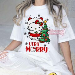 Hello Kitty Very Merry Christmas Shirt