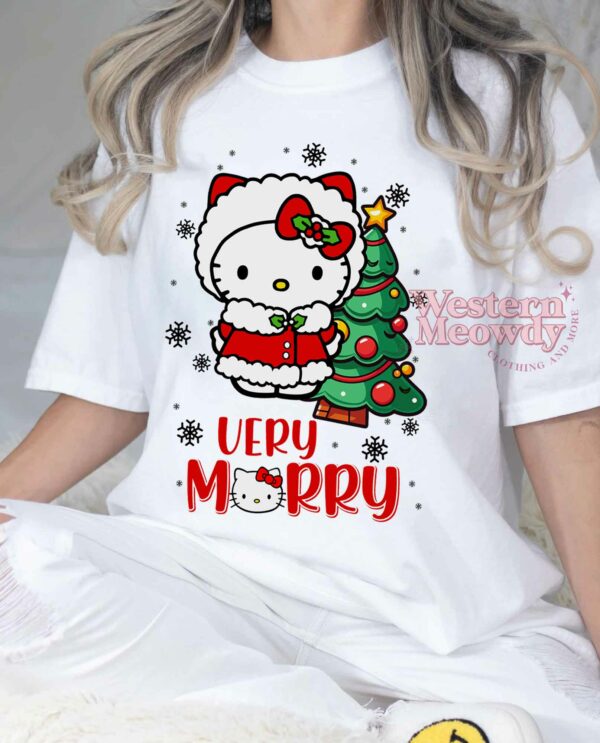 Hello Kitty Very Merry Christmas Shirt