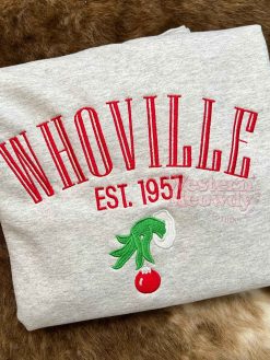 Grinch Whoville University Est 1957 Sweatshirt