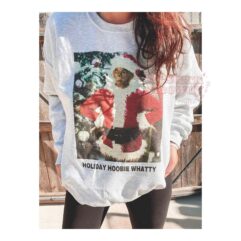 Grinch Holiday Hoobie Whatty Christmas Sweatshirt