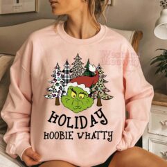 Holiday Hoobie Whatty Grinch Sweatshirt