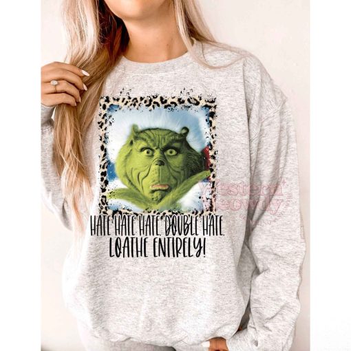 Hate Hate Hate Grinch Graphic Shirt
