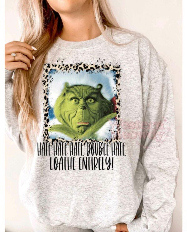 Hate Hate Hate Grinch Graphic Shirt