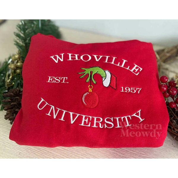 Grinch Whoville Est 1957 Sweatshirt