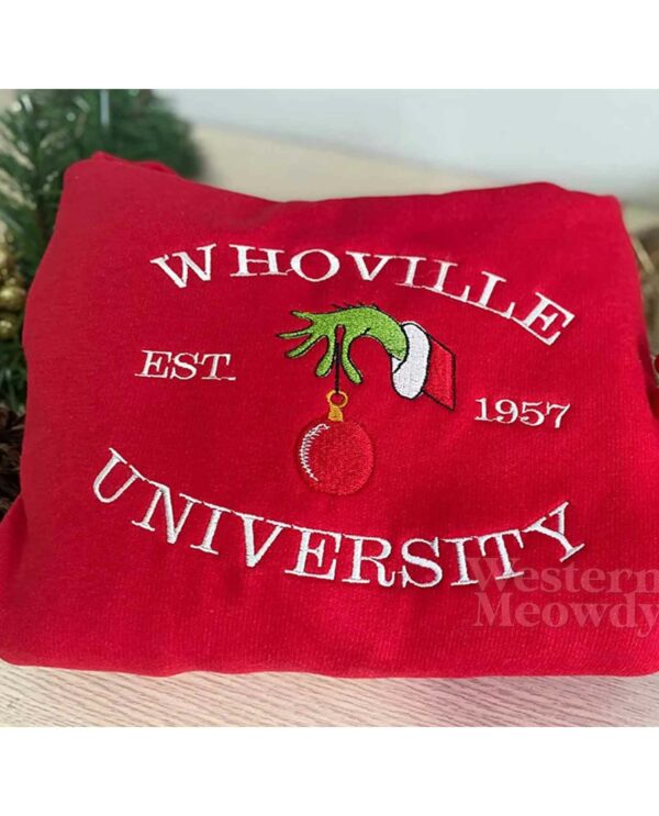 Grinch Whoville Est 1957 Sweatshirt