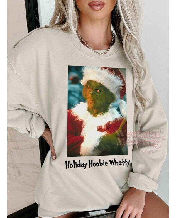 Holiday Hoobie Whatty The Grinch Sweatshirt