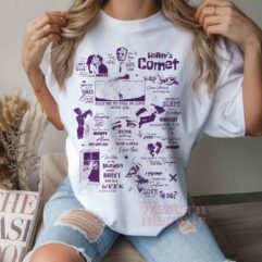 Billie Eilish Halley’s Comet Lyric Shirt