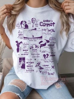 Billie Eilish Halley’s Comet Lyric Shirt