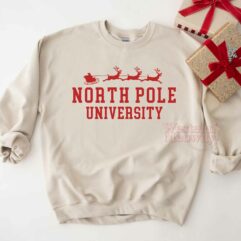 North Pole University Sweatshirt