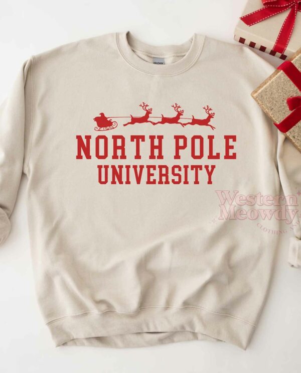 North Pole University Sweatshirt