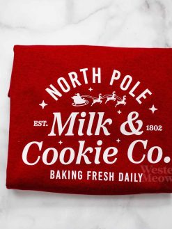 North Pole Milk & Cookie Co Christmas Sweatshirt