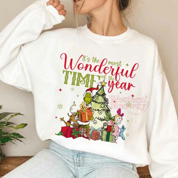 Grinch It’s The Most Beautiful Time Of The Year Sweatshirt