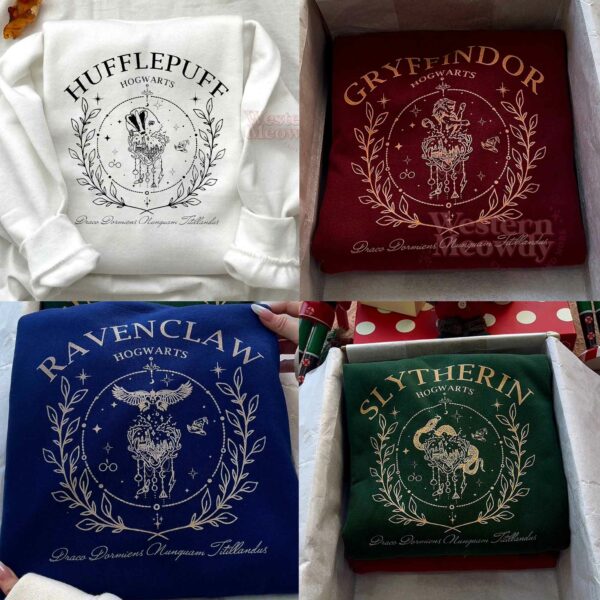 Vintage 90s Hogwarts Harry Potter House – Sweatshirt