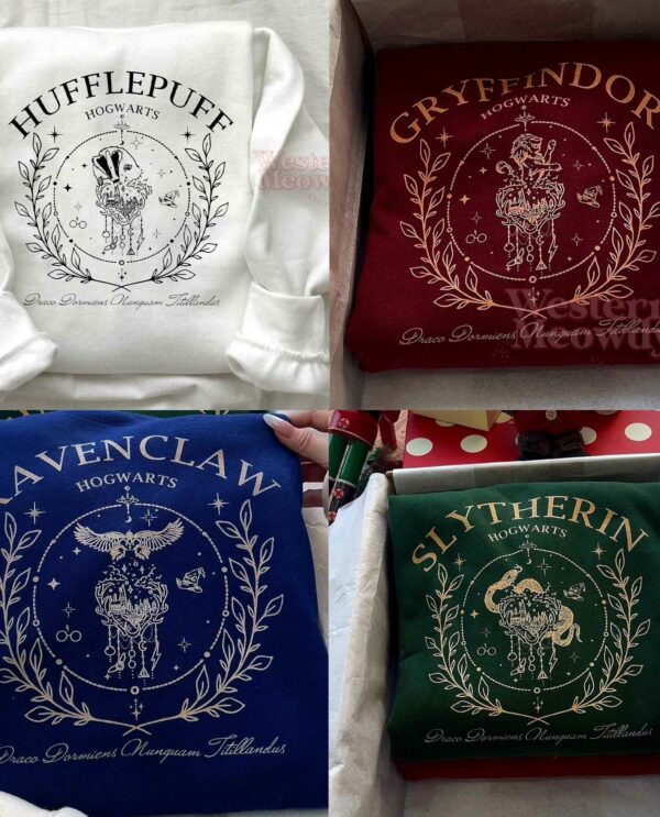 Vintage 90s Hogwarts Harry Potter House – Sweatshirt