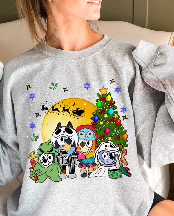 Bluey Family Christmas Sweatshirt