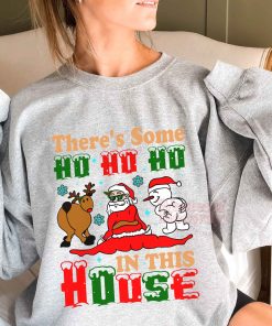 Funny Santa Ho Ho Ho In This House Sweatshirt