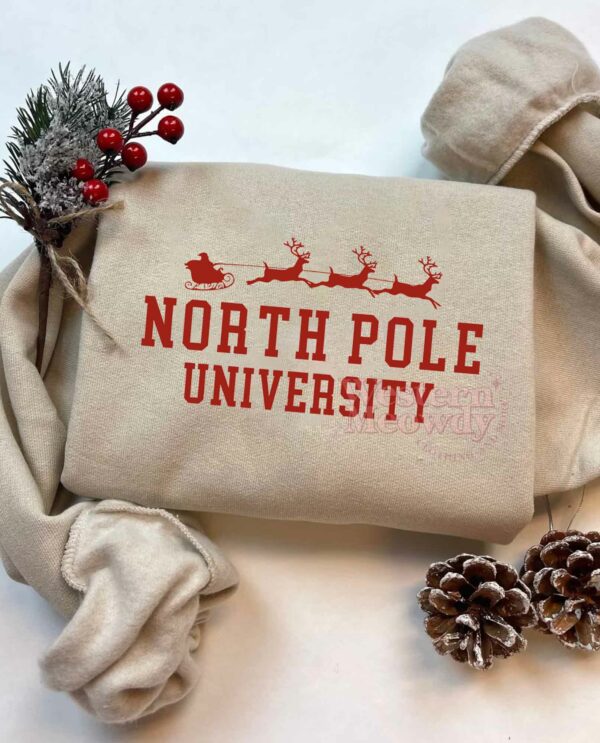 North Pole University Sweatshirt