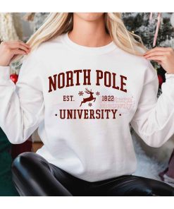 North Pole University Est 1822 Christmas Sweatshirt