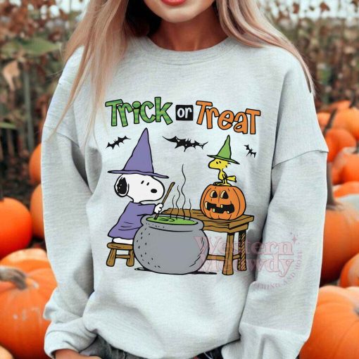 Peanuts Snoopy Witch Halloween Shirt