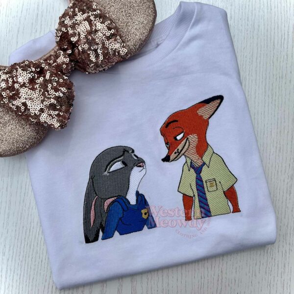 Zootopia Judy Hopps And Nick Wilde Sweatshirt