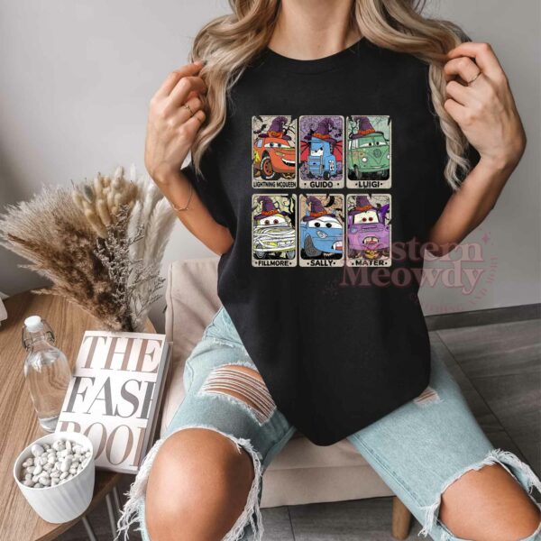 Lightning Mcqueen Car Tarot Shirt