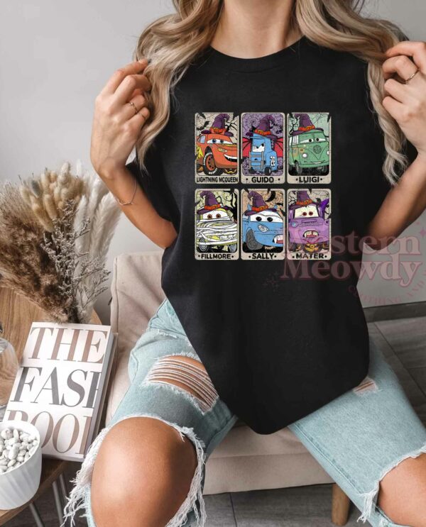 Lightning Mcqueen Car Tarot Shirt