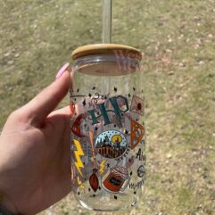 Harry Potter Things 16oz Libbey Glass