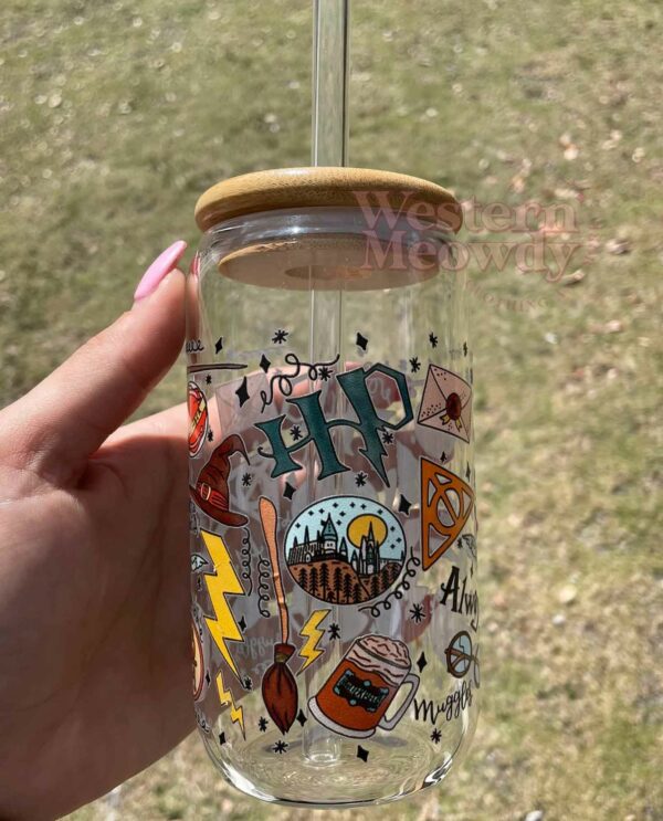 Harry Potter Things 16oz Libbey Glass
