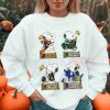 Stitch Halloween Harry Potter Houses Sweatshirt