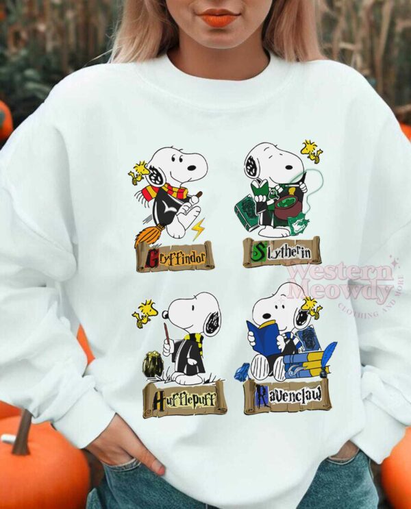 Snoopy Halloween Harry Potter Sweatshirt